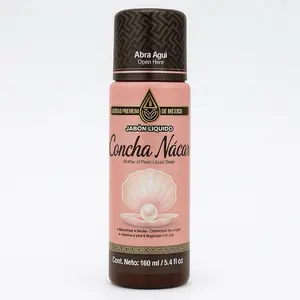 Jabón Líquido de Concha Nácar / Liquid Soap – Brightening & Spot Removal | Aclarante y Removedor de Manchas – Natural de México, 160 ml (5.4 fl oz)
