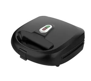 Make black waffles and sandwiches 2 in 1