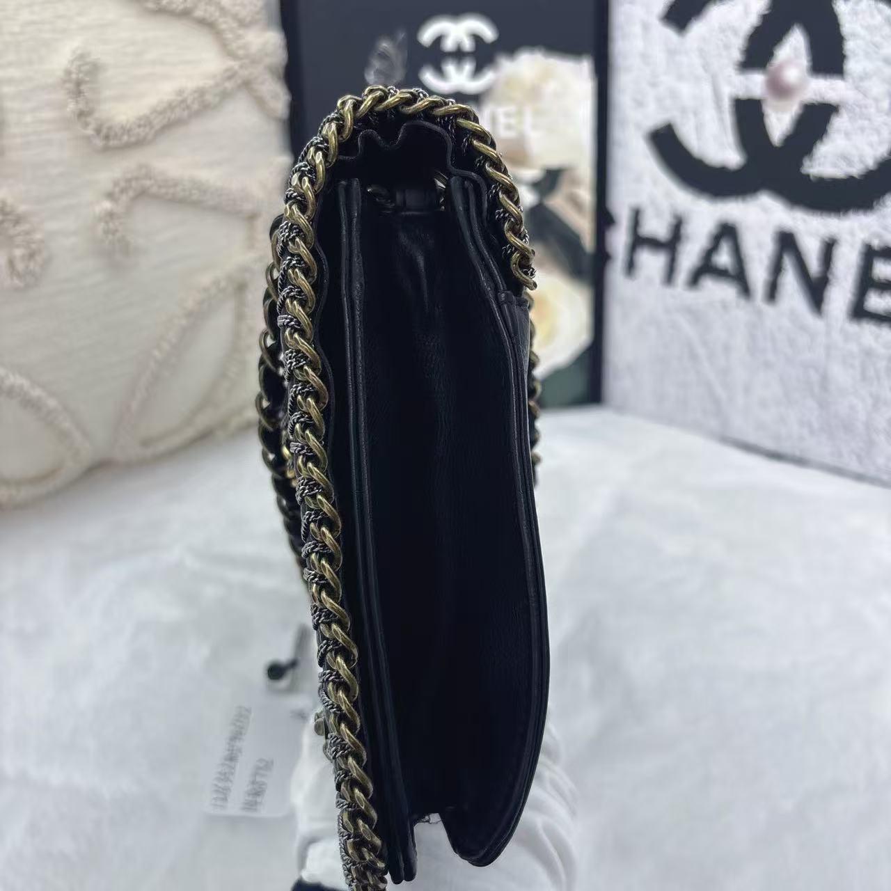 Pre-owned CHANEL Vintage Large Chain CC Flap Bag|19577405