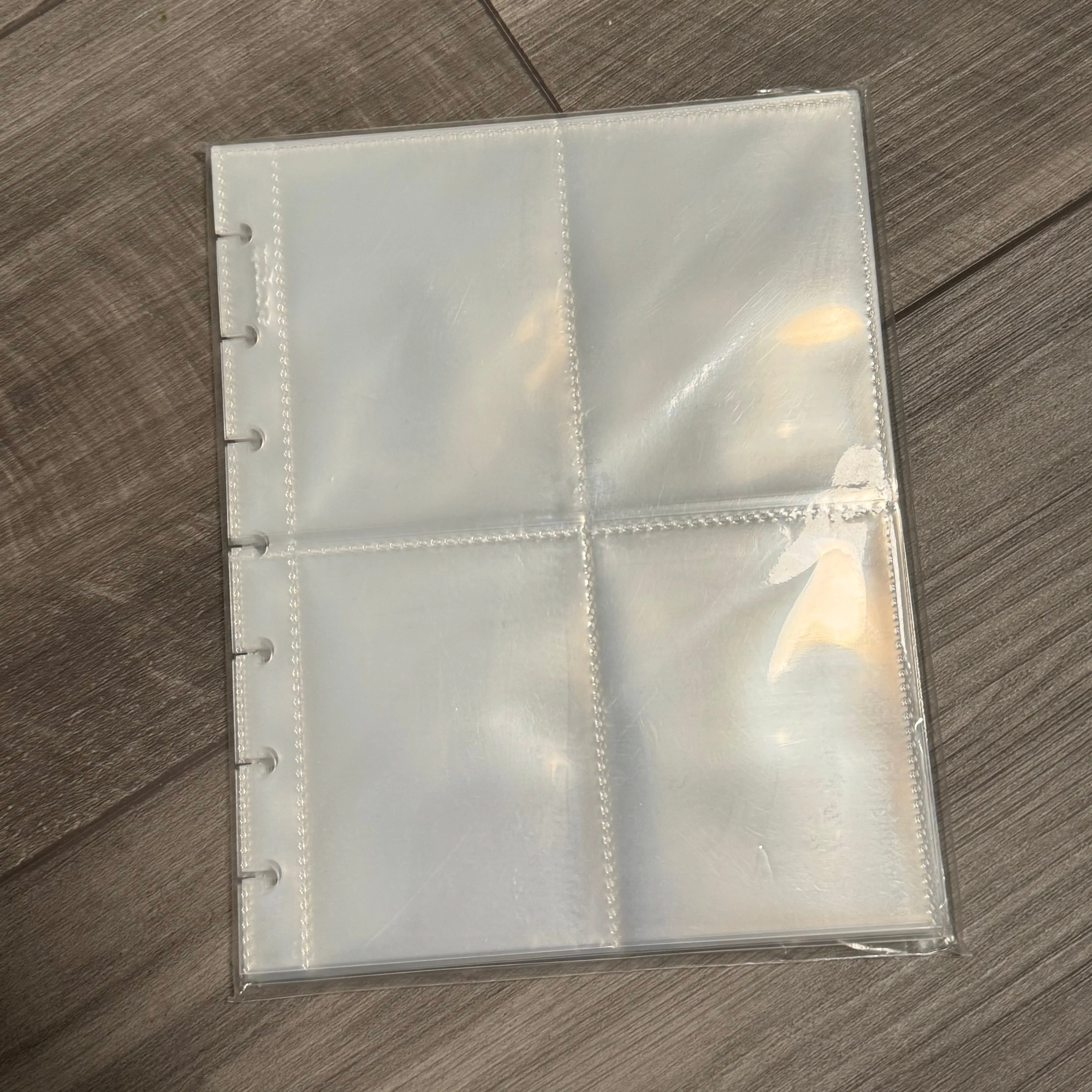 4 Pockets Discbound Binder Refill 4 Pockets Discbound Binder Refill