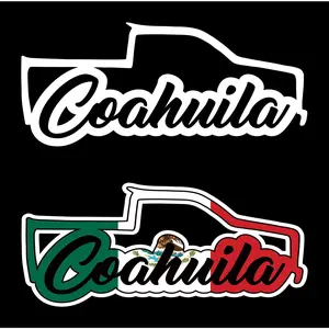 Coahuila Decal Trokita Decal Car Window COAH Vinyl Sticker Mexico Trucking