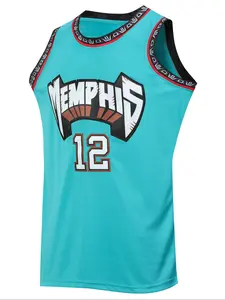 Men's 12 Green Embroidered Basketball Jersey, Casual Short Sleeve Vest, Summer Fitted Long Clothing, Letter Pattern, Stylish Jersey, Moderate Fabric