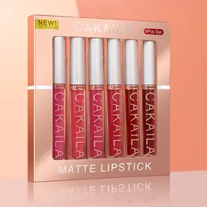 6-piece lip gloss set, moisturizing, natural, pigmented, a suitable gift for girls