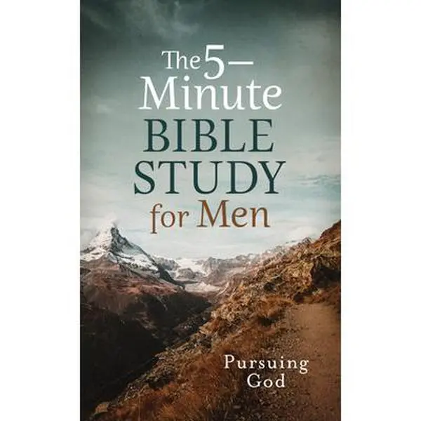 USED Book - The 5-Minute Bible Study for Men: Pursuing God by Guy, Quentin (Paperback) - english