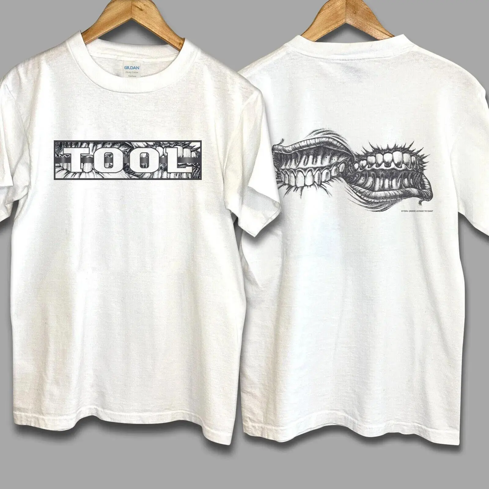 Tool Band Tee Aenima Giant Short Sleeve 2 side Shirt unisex men