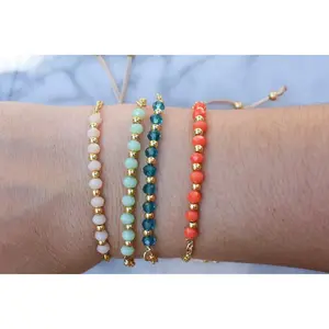 Rainbow Gem Bracelets
