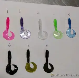 The 2" curl tail grub, bluegill, crappie, skipjack,  bass killers