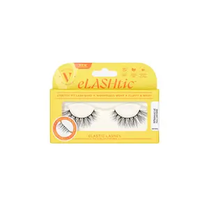 Whimsical Elastic False Eyelashes with Stretch-Fit Lash Band Makeup Contour