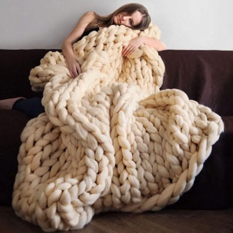Handwoven Wool Blanket Handwoven Wool Blanket