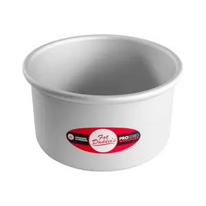 Fat Daddio's PRD-74 Anodized Aluminum Round Cake Pan, 7 x 4 inch
