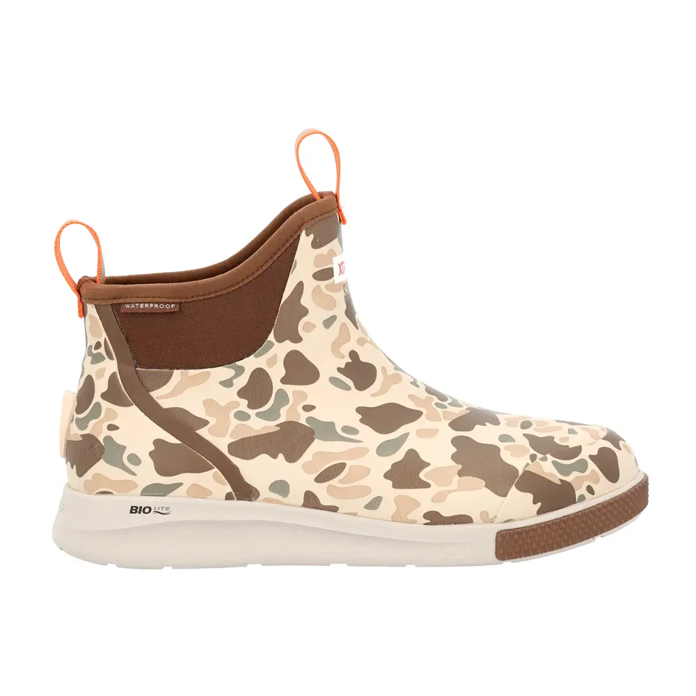 Xtratuf Mens Sport Ankle Deck Rain Casual Boots Ankle - Brown Xtratuf Mens Sport Ankle Deck Rain Casual Boots Ankle - Brown