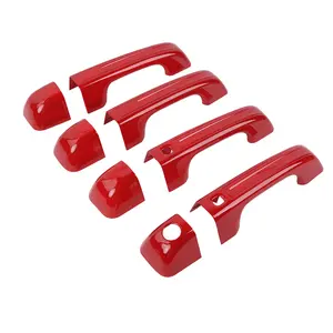 Premium Exterior Door Handle Cover Inserts, Stylish Automotive Accessory for 2018+ Dodge Ram, Car Vehicle Accessories