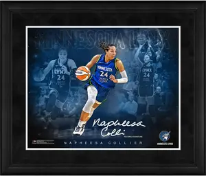 Napheesa Collier Minnesota Lynx Framed 16" x 20" Stars of the Game Collage