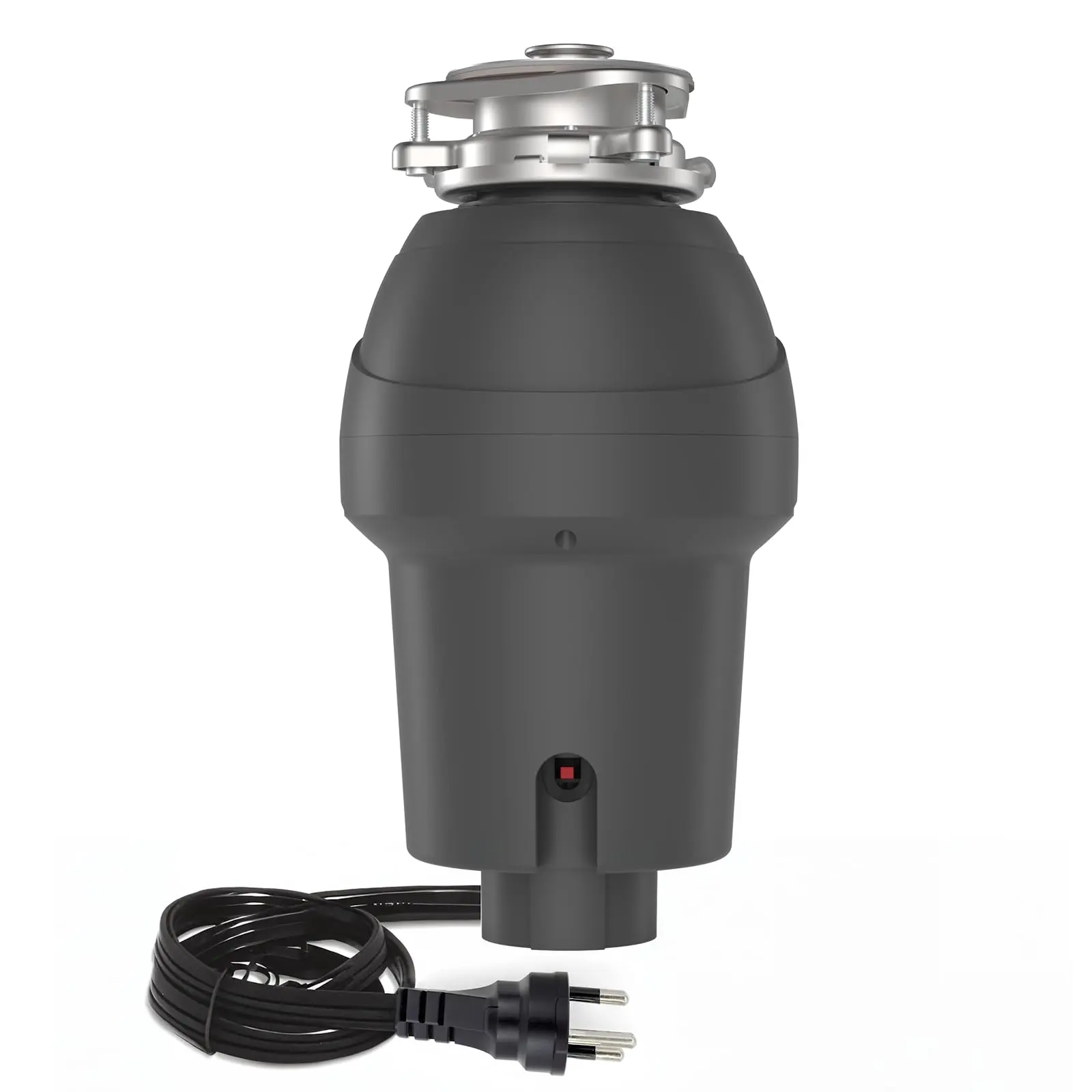 GARVEE Garbage Disposal, Standard Series 1 HP Continuous Feed Food Waste Disposer, Gray, Set of 1