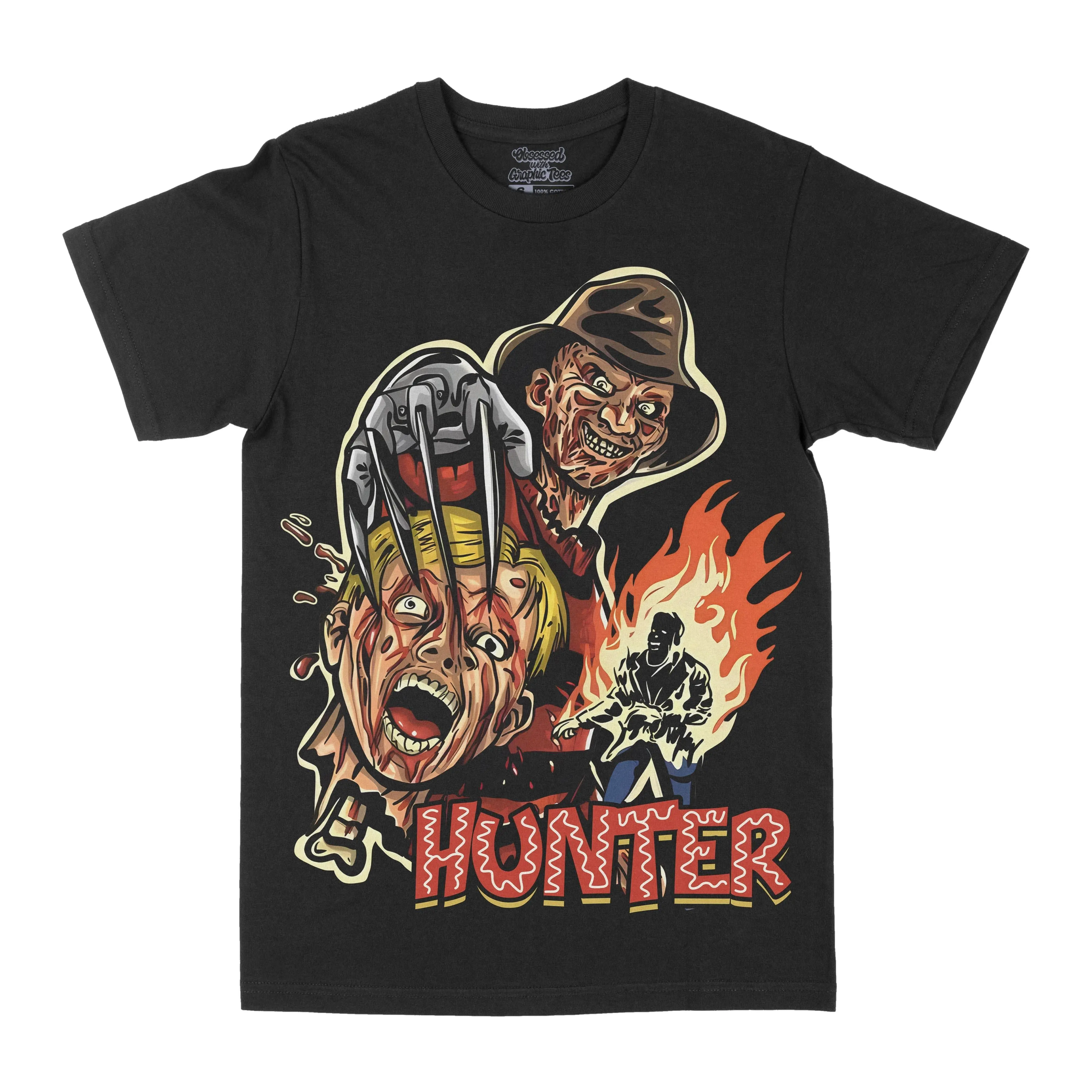 Freddy Hunter T-Shirt,  Using 100% Cotton, Best Gift For Fans