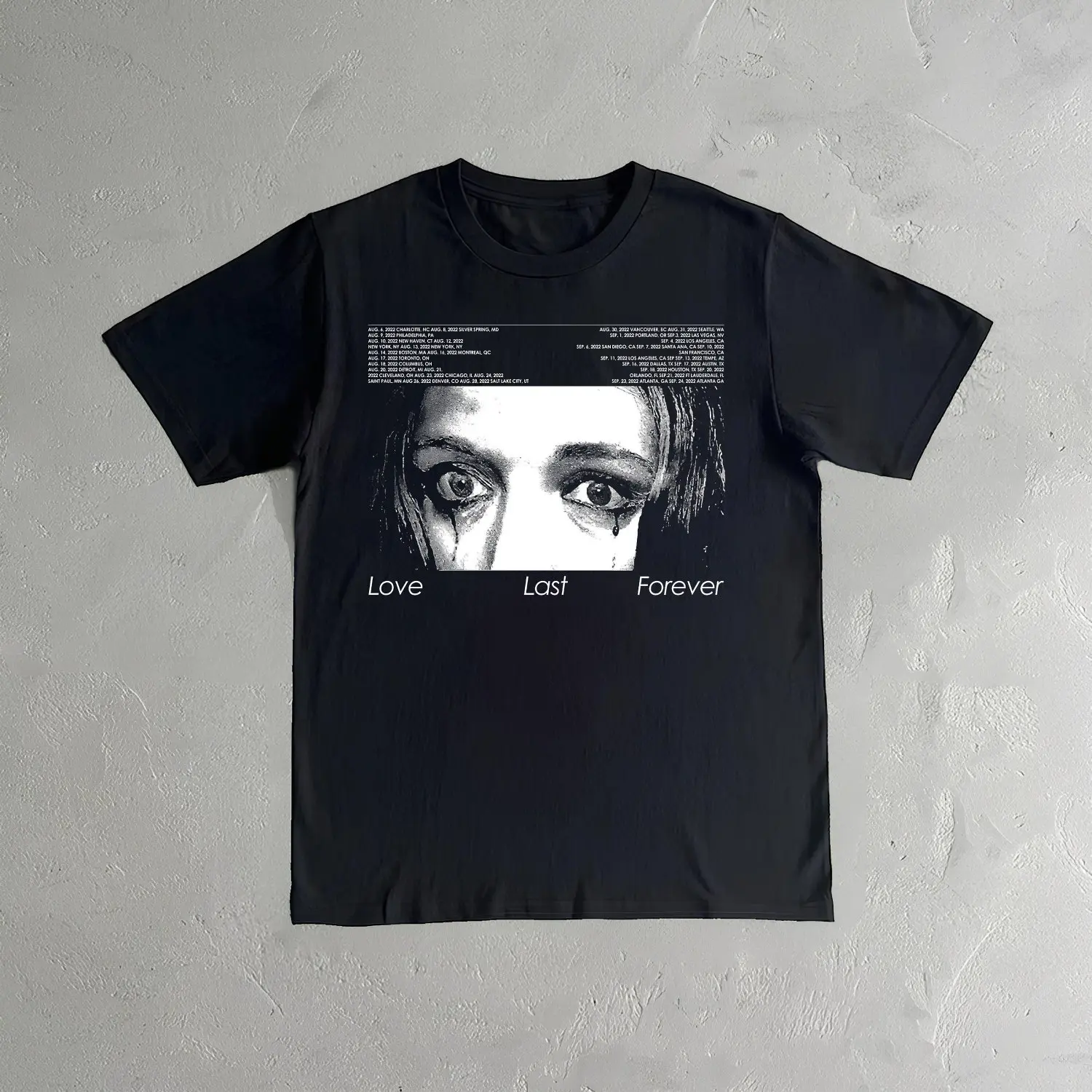 Destroy Lonely Shirt - Love Last Forever Merch - Destroy Lonely Album Tee - Rapper Shirt - Opium Merch - Concert Merch EFM