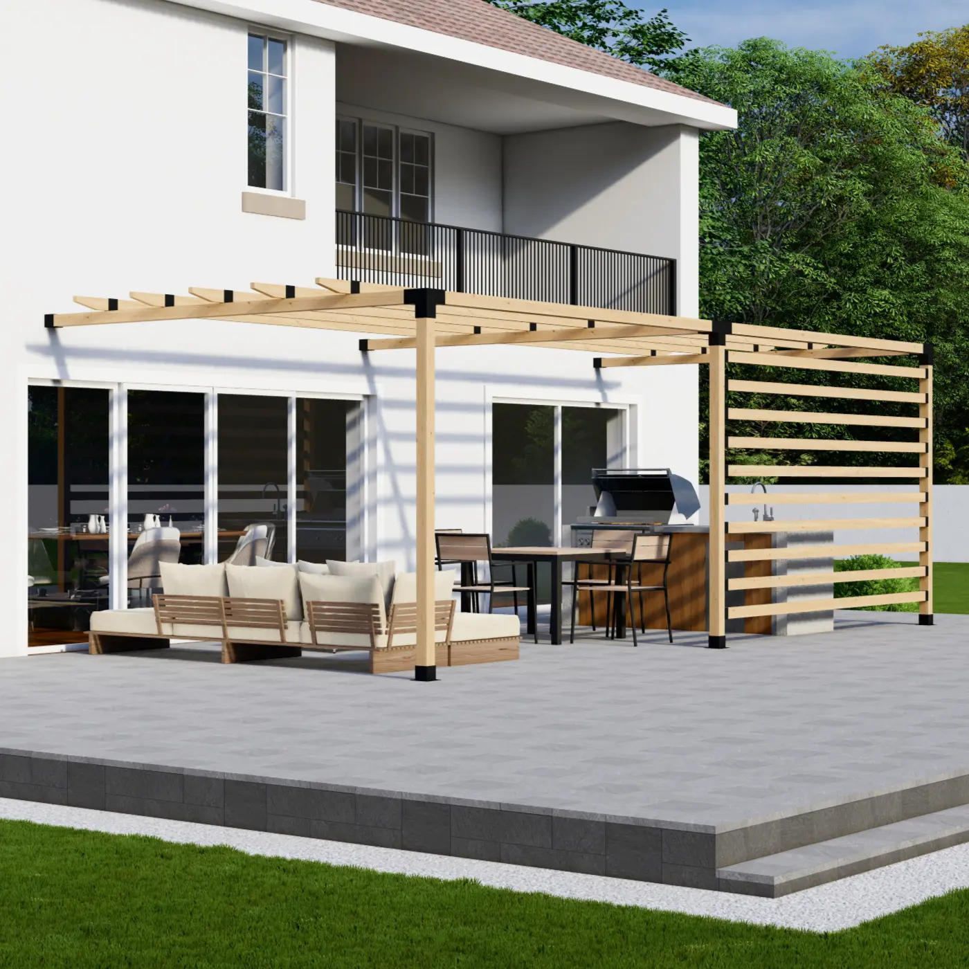 High-Quality But Cheap DIY Pergola Kit