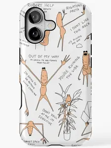 Marcus The Worm iPhone Case, KMH Funny Trend Phone Cover, For iPhone 17 16 15, Samsung Pixel, Holiday Gift