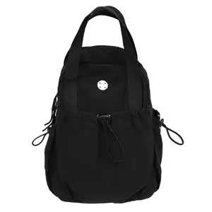 Waterproof Nylon Backpack Purse for Women & Men, Lightweight Casual Daypack with Drawstring Pocket, Multi-Functional Travel Backpack for Gym, School, Cycling & Daily Use