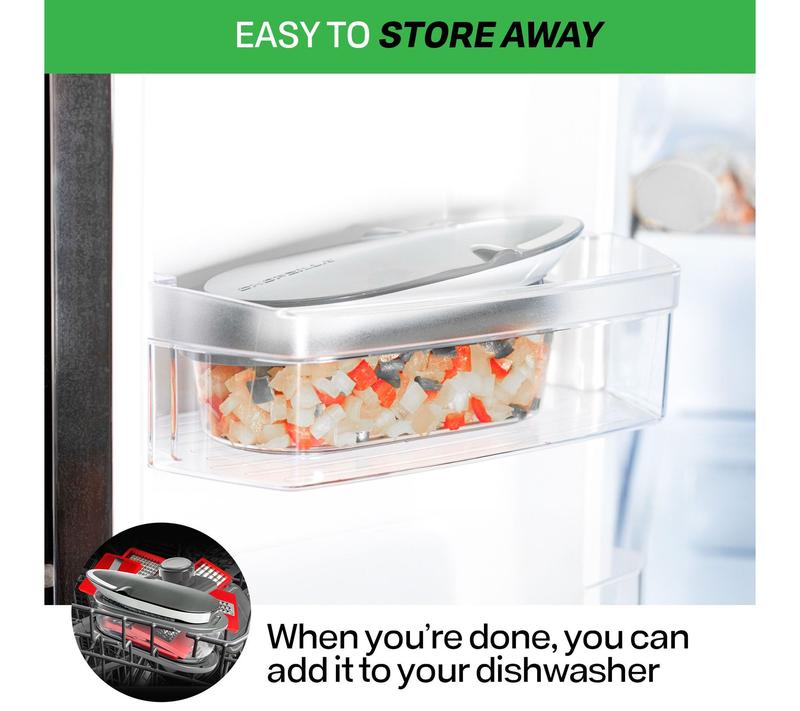 Chopzilla Multi-Function Food Chopper - 4 Interchangeable Cuts