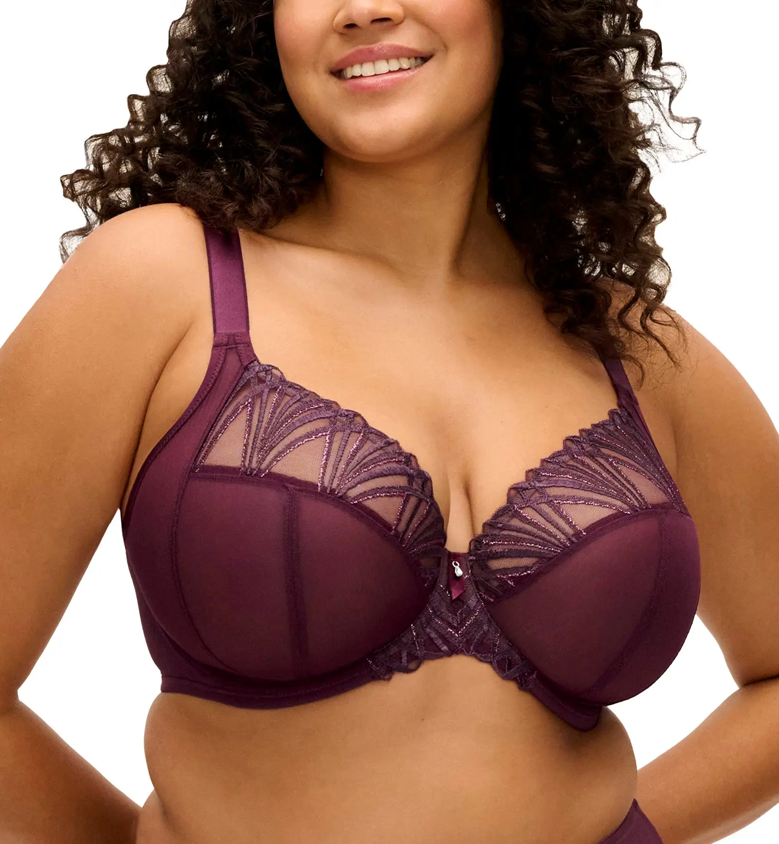 Elomi Reja Underwire Plunge Bra (303102) - Fig