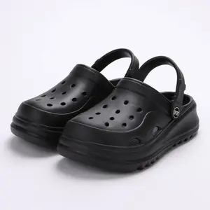 Chunky Platform Clogs Shoes for Women Thick Bottom Non Slip Beach Sandals Woman Summer 2024 Fashion Wedges Sandals Slippers