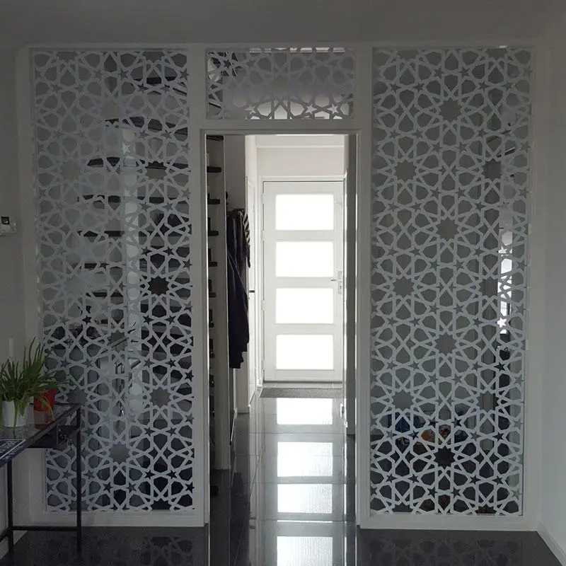 Custom Islamic patterns door decal Large Size Window vinyl sticker Home Decoration Removable self-adhesive wallpaper murals A01