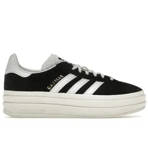 adidas Women's Gazelle Bold Core Black White, from StockX