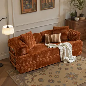 Weaxty High-Quality Cloud Floor Sofa Bed Convertible Comfy Corduroy Fabric, Premium Sponge Padding, Multi-Functional Floor Sofa & Mattress,Upholstered Futon Couch for Living Room Compression Sofa