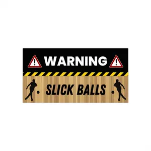Slick Balls Bumper Sticker