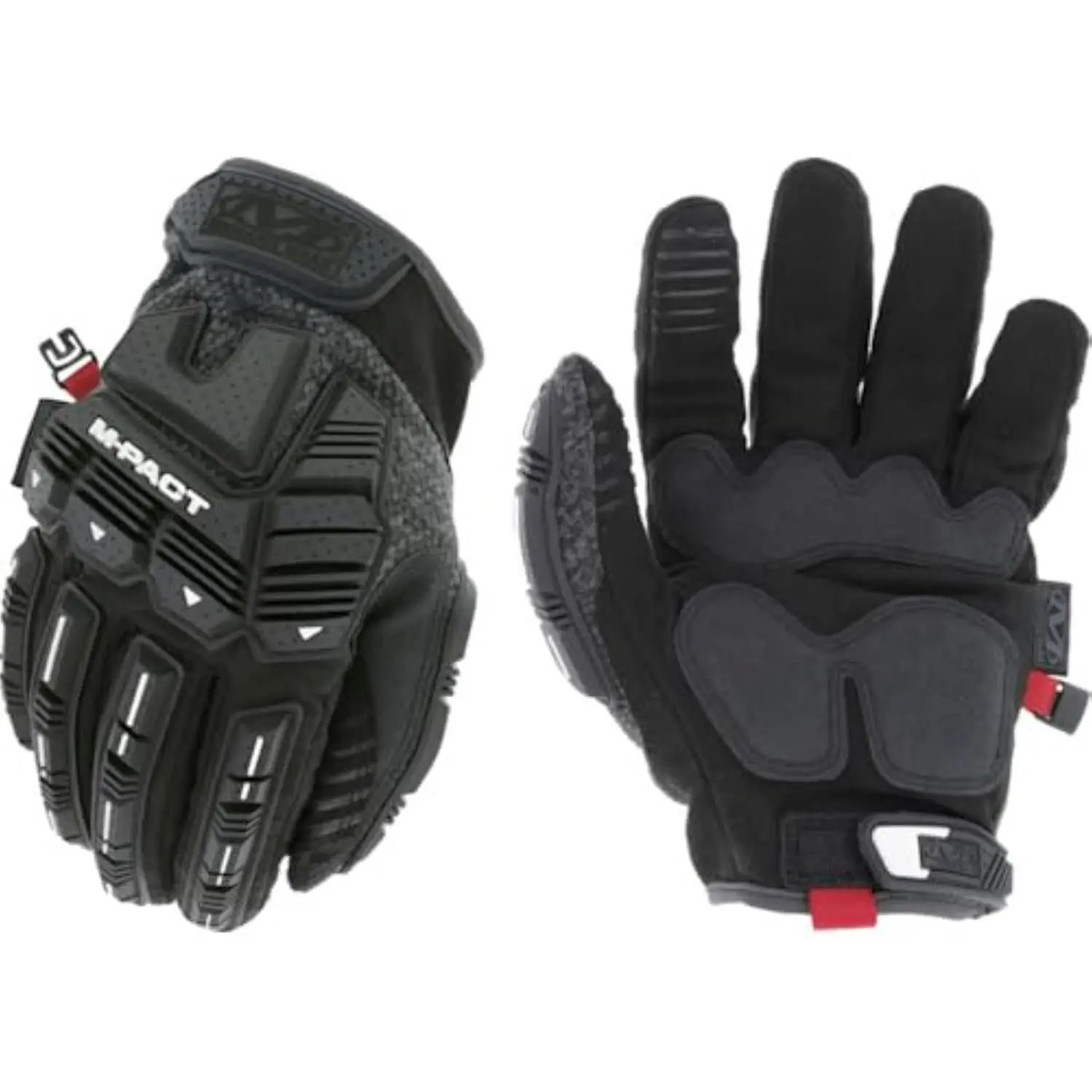 ColdWork M-Pact Winter Work Gloves - 3M Thinsulate Eco 60g Insulation, Wind & Water Resistant, Heavy Duty, ANSI Certified Impact Protection, Advanced Materials, Machine Washable, Large, Black & Grey, 3M Thinsulate Eco Insulation