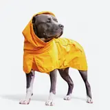 Spark Paws Breatheshield Dog Raincoat - Waterproof Windproof Rain Jacket, for Small Medium Large Extra Large Dogs, Reflective Full-Body Coverage Dry Suit
