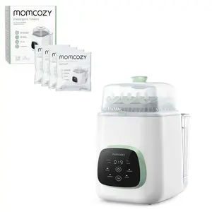 Momcozy KleanPal Pro Baby Bottle Washer & Momcozy Official Washing Block for Momcozy KleanPal Pro Baby Bottle Washer, 120 Tablets-B Momcozy KleanPal Pro Baby Bottle Washer & Momcozy Official Washing Block for Momcozy KleanPal Pro Baby Bottle Washer, 120 Tablets-B