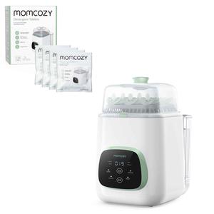 Momcozy KleanPal Pro Baby Bottle Washer & Momcozy Official Washing Block for Momcozy KleanPal Pro Baby Bottle Washer, 120 Tablets-B