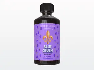 Fleur De Flavor Blue Crush VooDoo Drops – Bold Blue Raspberry Flavoring Oil for Baking, Candy, Beverages & DIY Cosmetics (1 oz)