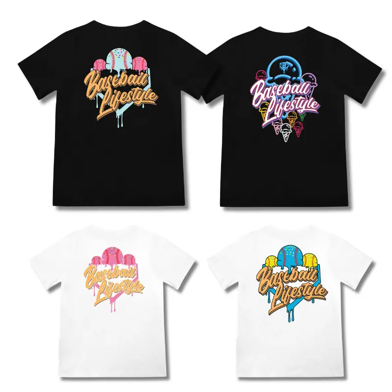 Baseball Lifestyle 101 Ice Cream Youth Tee