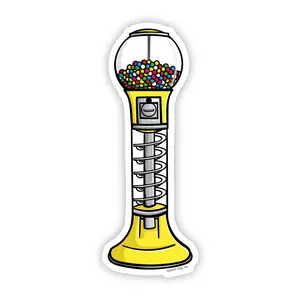 Blank Tag Co.® Waterproof Gumball Machine Sticker