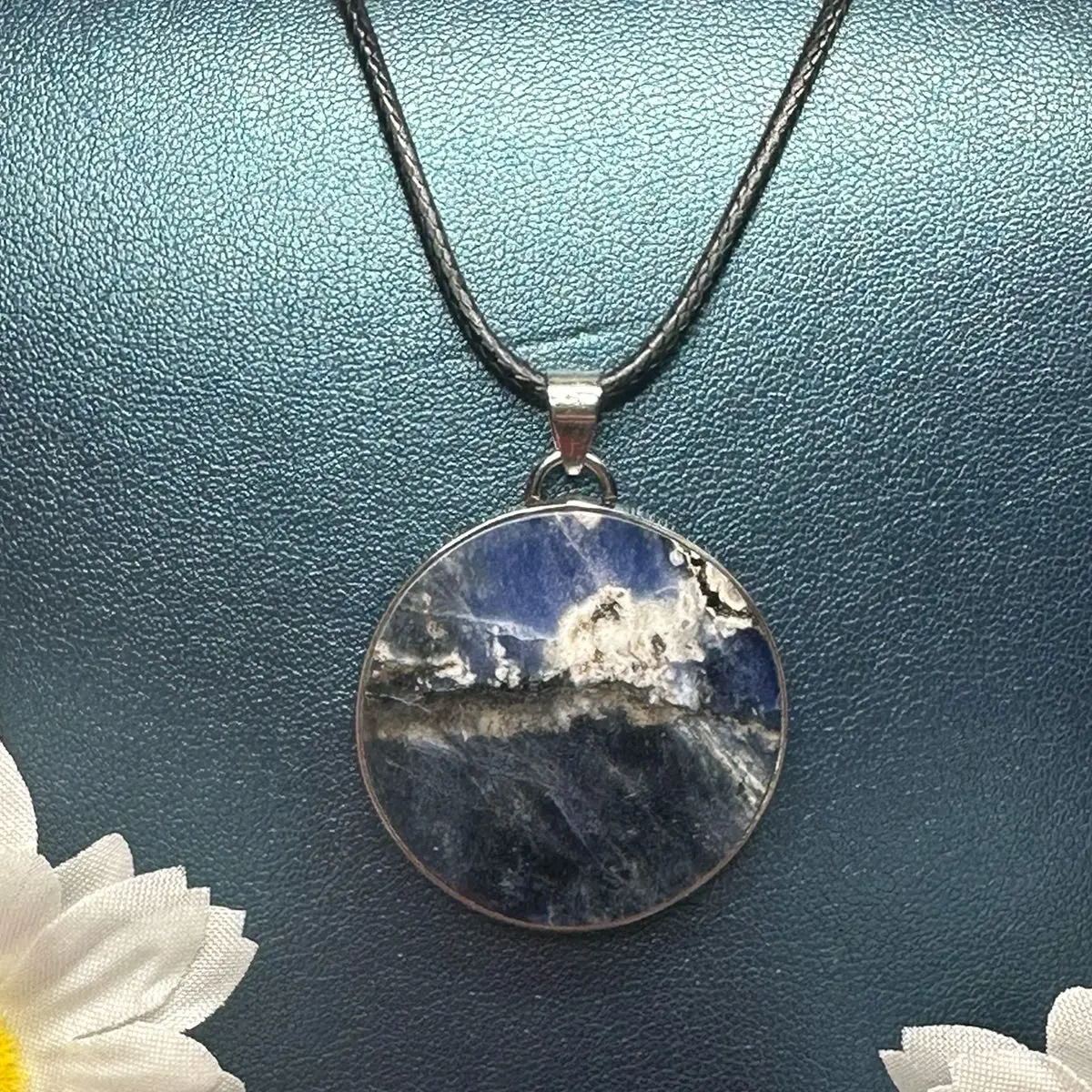 Sodalite Round Pendant
