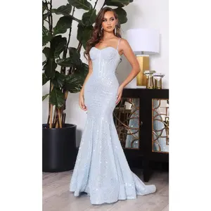 Portia and Scarlett PS22036 -long- Corset Style Sequin Gown