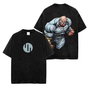 Limited Edition Conquest Viltrumite Acid Washed Shirt, Invincible Villain Graphic Tee, Image Comics Superhero T-Shirt, Unisex Cotton Shirt for Fans, Dark Comic Book Merch Gift