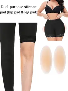 Reusable Silicone Thigh Pads, Invisible Body Padding for Outdoor Activities, Anti-Friction Thigh Strips, Comfortable and Durable