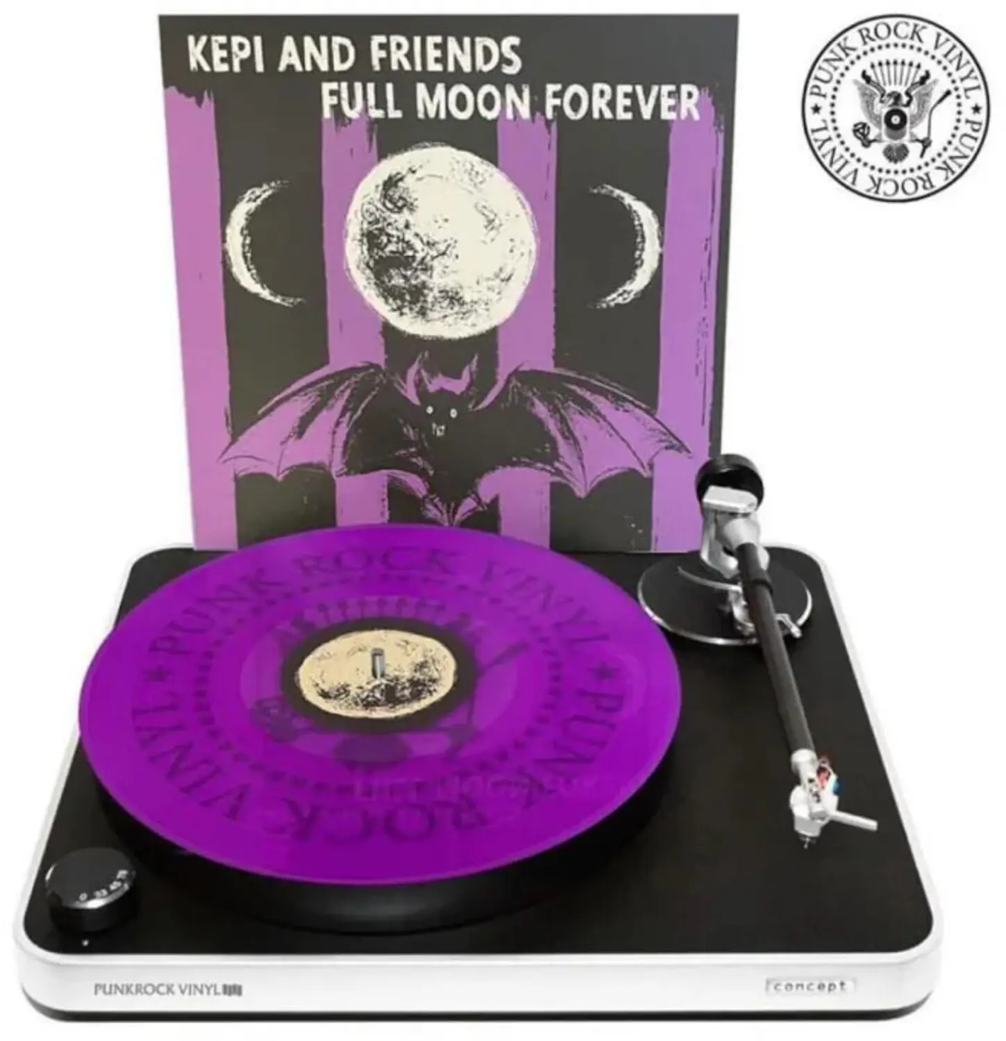 Kepi Ghoulie - Full Moon Forever  [VINYL RECORD - LP] Colored Vinyl, Purple