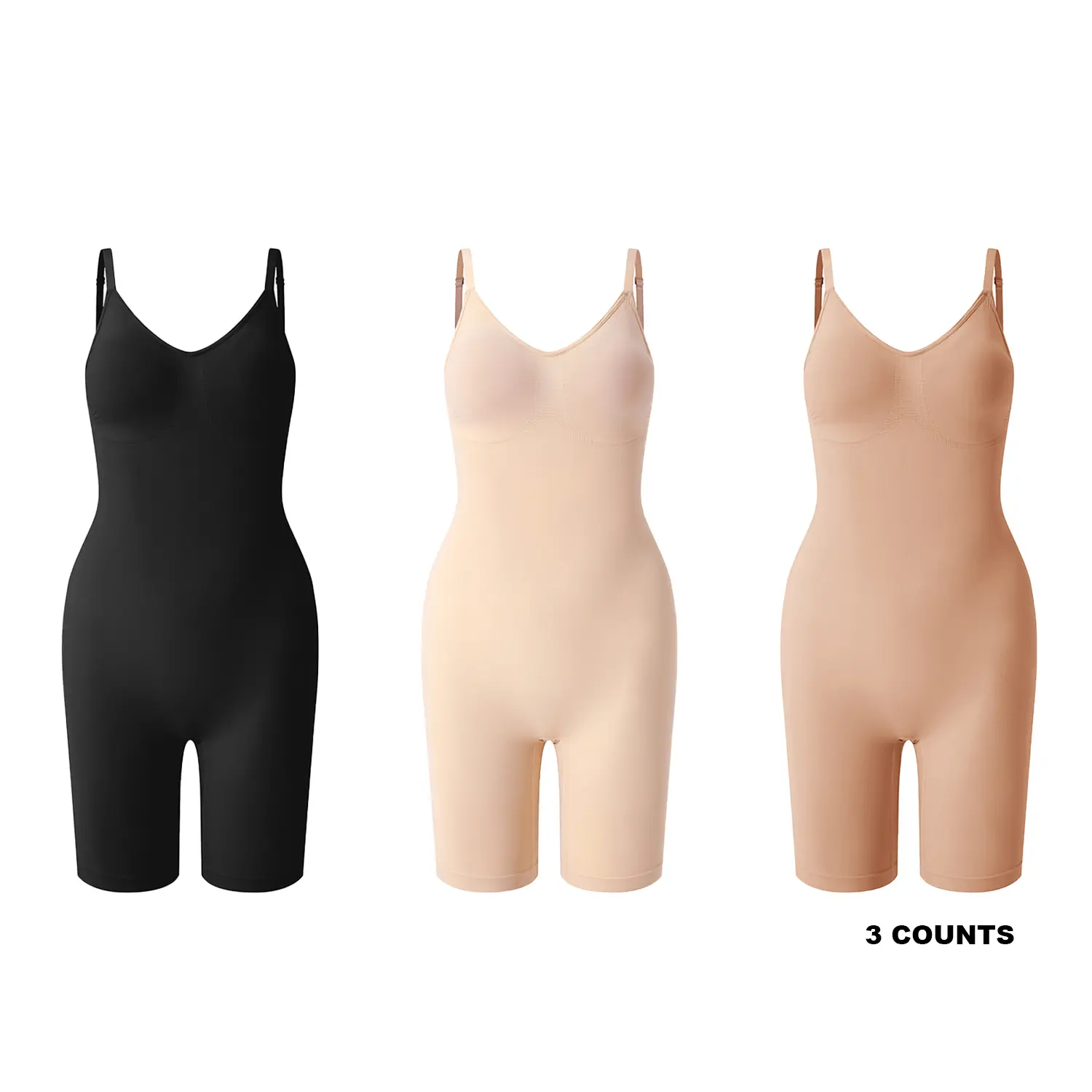 Shorts-Black, Beige, Brown