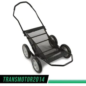 Foldable Multi Use Deer Game Recovery Cart Black 500lb Capacity Fit For Hawk Cra Upgraded Version