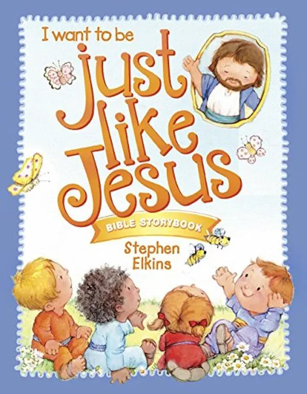 USED Book - Just Like Jesus Bible Storybook by Elkins, Stephen (Hardcover) - english
