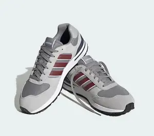 Adidas Run 80s Grey Shadow Red Shadow Navy Men's ID1882 New