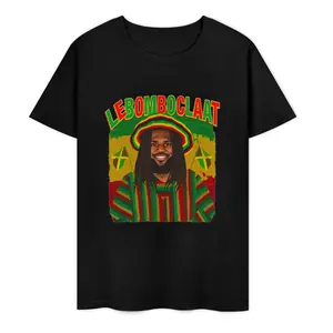 Funny Meme Lebronn Lebomboclaat James Graphic Tshirt Funny Nigeriann Genz Tea Unisex Shirt Top Menswear Streetwear tee