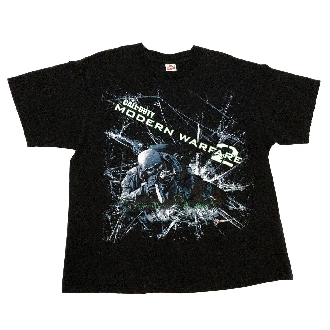 [Sale Up To 30%] Call of Duty Modern Warfare 2 shattered glass promo T-Shirt