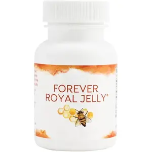 Forever Living Royal Jelly - 60 Tablets - US Product - Not FDA Evaluated - Individual Results May Vary - Honey Bee Icon