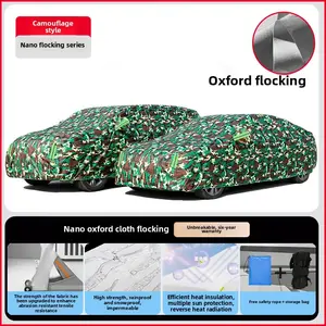 Full Car Cover - Premium Waterproof & UV Resistant! Protect Your Ride from Rain, Sun, Dust. Universal Fit for All Cars. Durable Material, Easy to Install. Your Car's Perfect Shield!